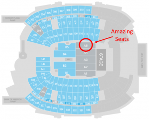 Gillette Stadium Seating Chart Ed Sheeran